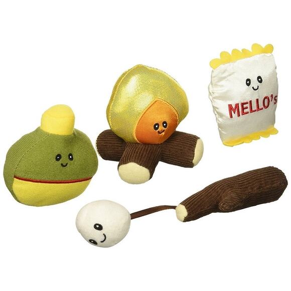 Baby Gund My First Campout Plush Embroidered Backpack Campfire Mello Stick - Picture 11 of 12